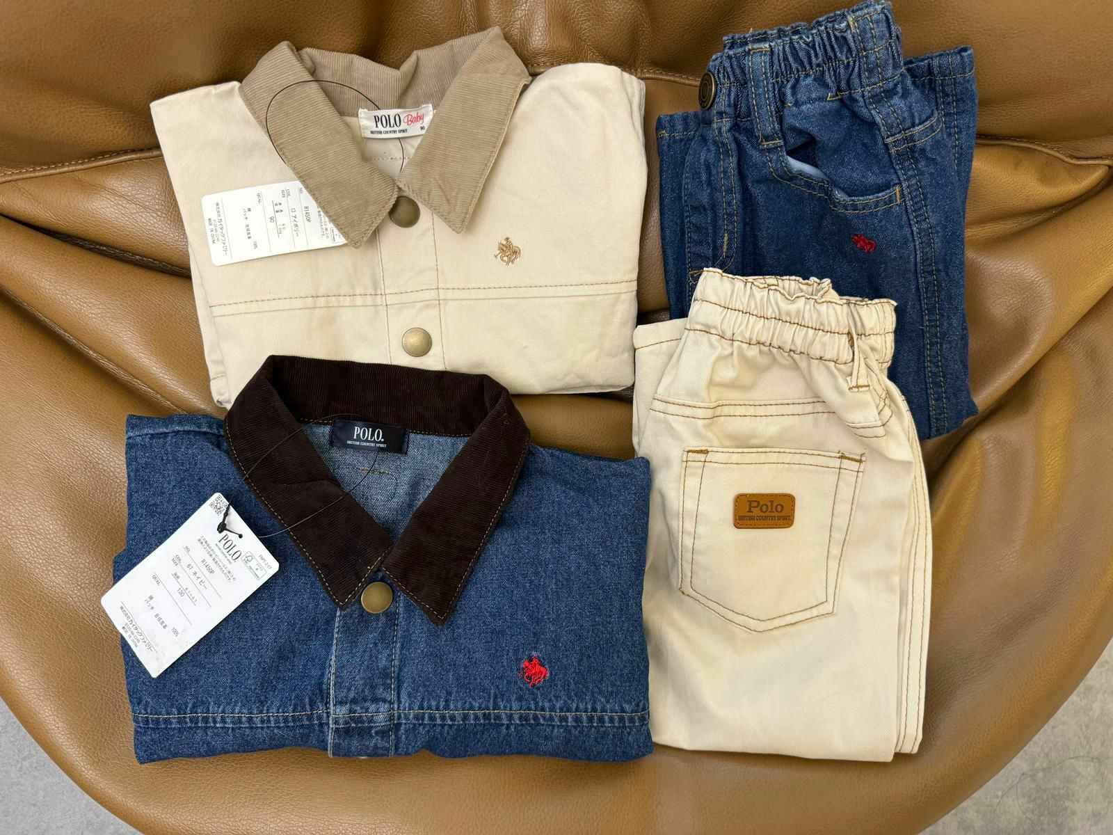 原單 polo水洗軟牛仔系列