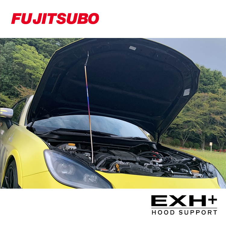 FUJITSUBO 藤壺 EXH+ 鈦金屬引擎蓋頂桿 TOYOTA GR86/SUBARU BRZ