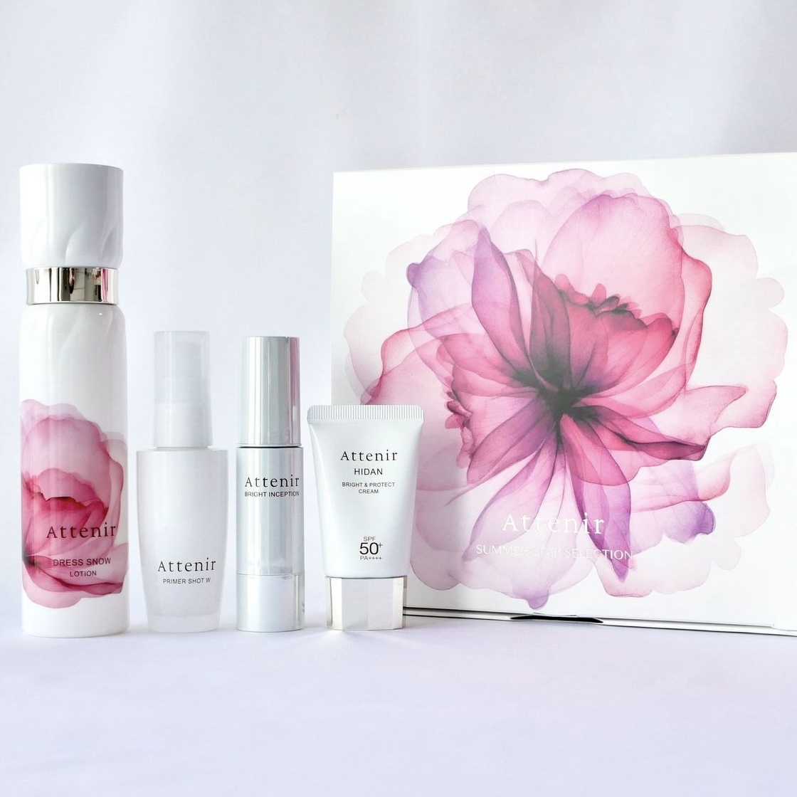 [限定] ATTENIR Summer Star Selection 2024 夏季亮白精華套裝