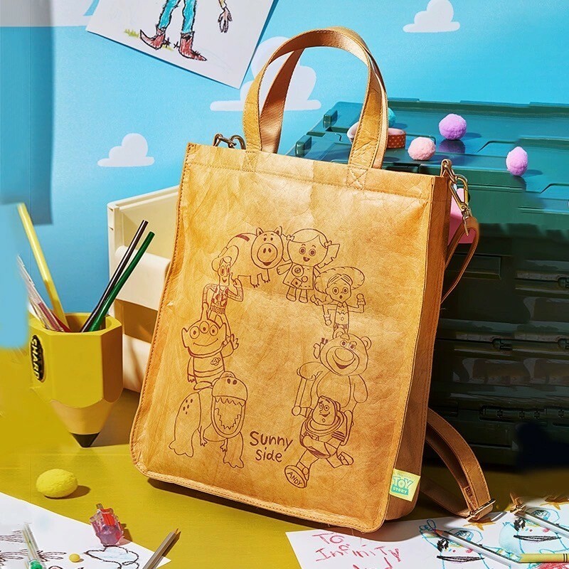 皮克斯 Pixar 玩心大發 系列 熊抱哥 Lotso 仿牛皮材質 托特包 手提包 斜背包 玩具總動員 Toy Story -上海迪士尼商店