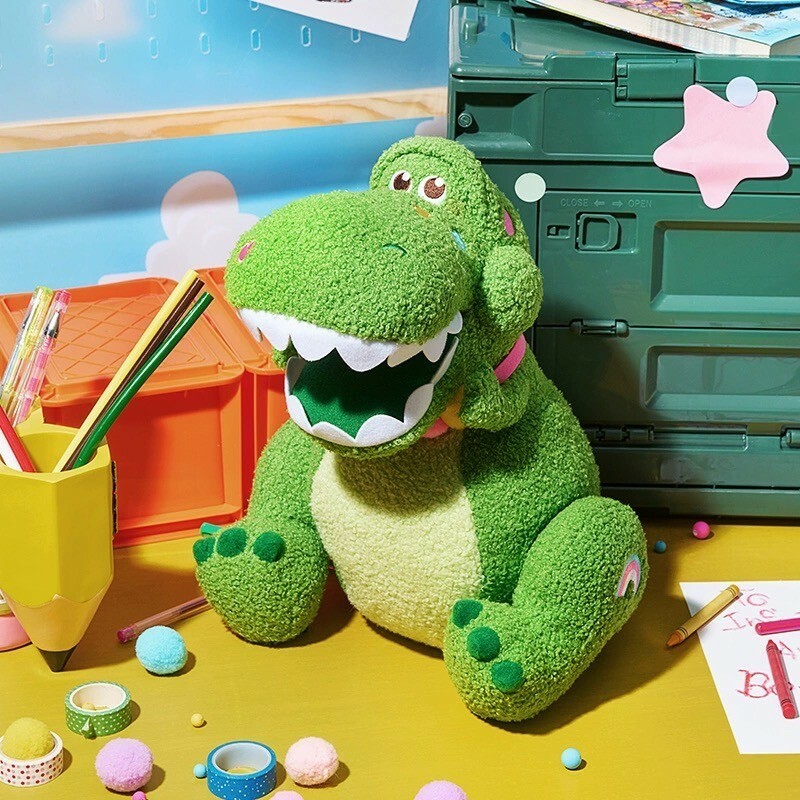 (限時特價) 皮克斯 Pixar 玩心大發 系列 抱抱龍 Rex M號 娃娃 玩偶 玩具總動員 Toy Story -上海迪士尼商店