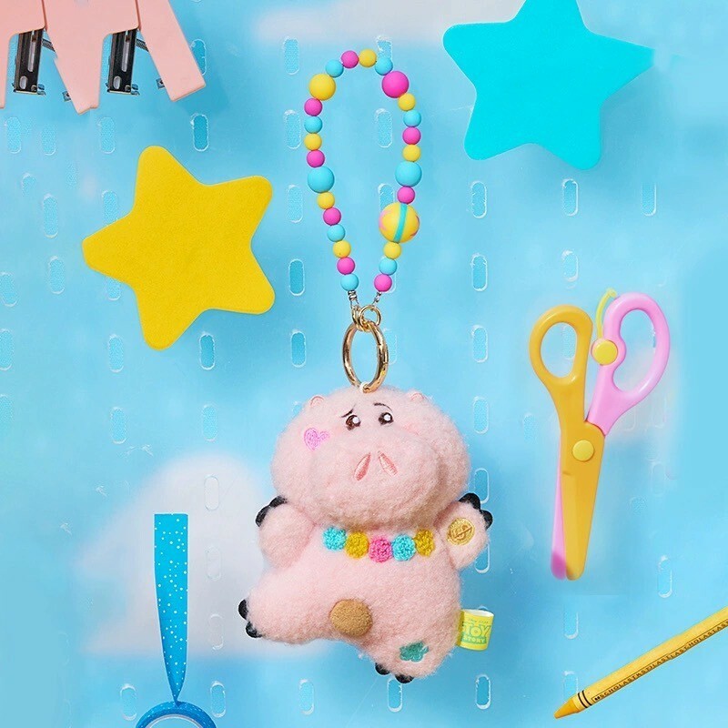 皮克斯 Pixar 玩心大發 系列 火腿豬 Ham 絨毛 鑰匙圈 吊飾 玩具總動員 Toy Story -上海迪士尼商店