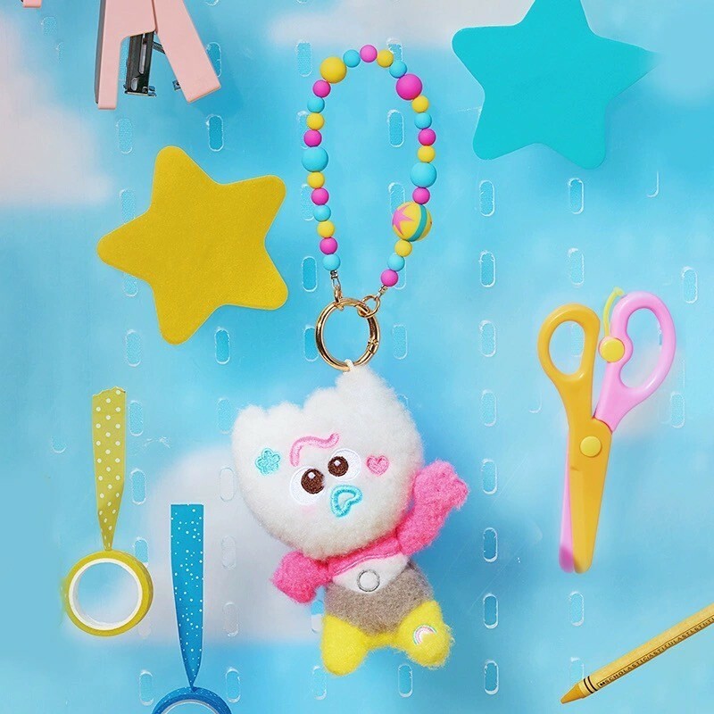 皮克斯 Pixar 玩心大發 系列 叉奇 Forky 絨毛 鑰匙圈 吊飾 玩具總動員 Toy Story -上海迪士尼商店