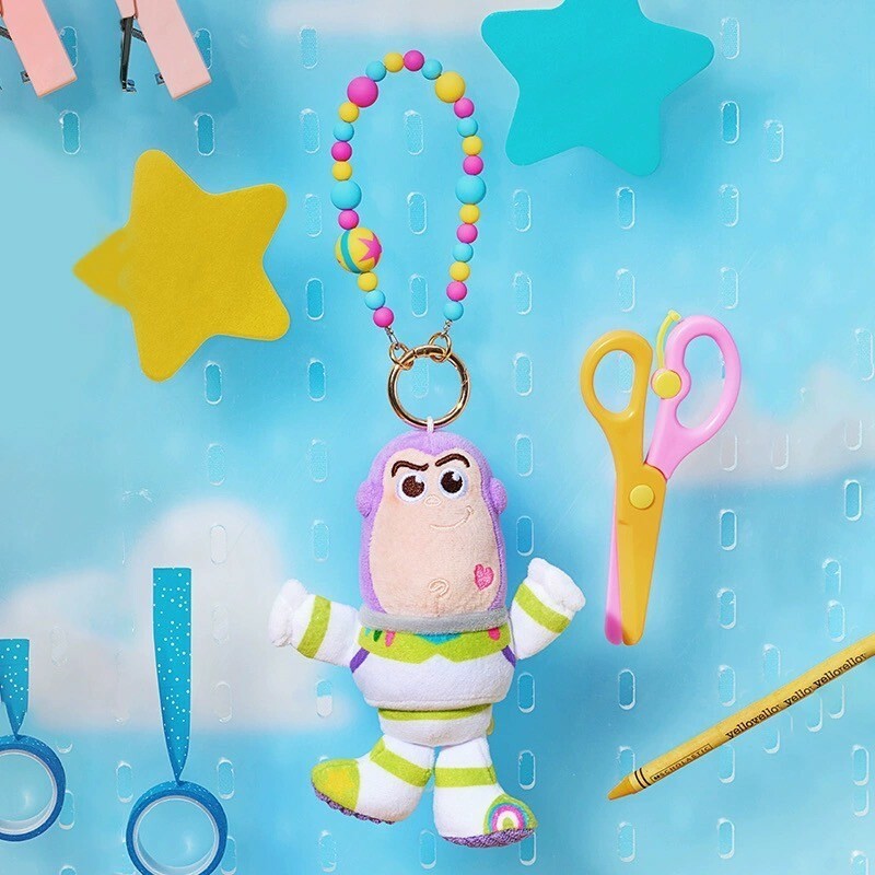 皮克斯 Pixar 玩心大發 系列 巴斯光年 Buzz Lightyear 絨毛 鑰匙圈 吊飾 玩具總動員 Toy Story -上海迪士尼商店