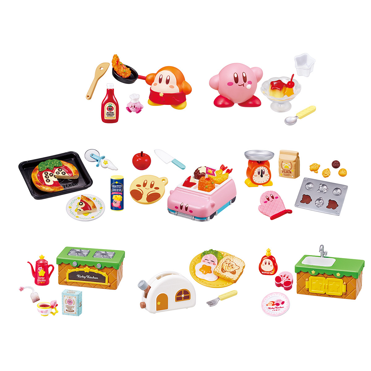 星之卡比廚房微型系列