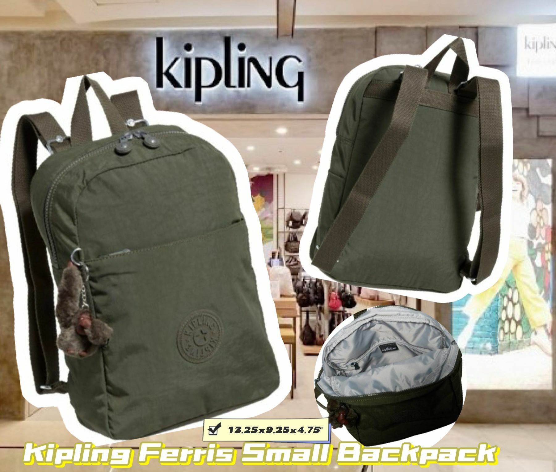 【預購】Kipling Ferris Small F070813 背包