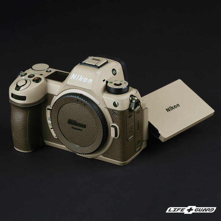 LIFE+GUARD Nikon Z6III Z63 相機貼膜按鍵特寫展示圖