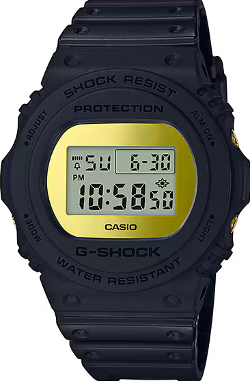 萬年鐘錶 - G-SHOCK  圓形錶殼系列電子錶 DW-5700BBMB-1 錶徑 : 45.4 mm