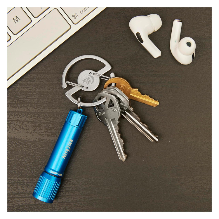 Niteize MKC-11-R3 Madallion Key Carabiner - Stainless
