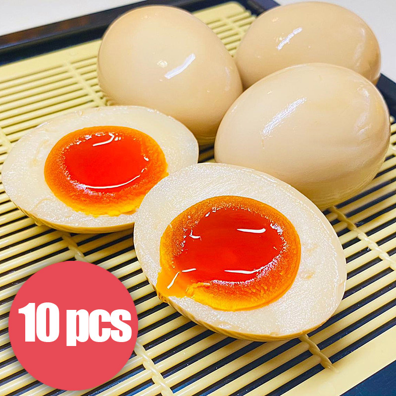 預訂10隻香港生産(聯泰行) 日式溏心蛋(醬油) Hongkong Production (Luen Tai Hong) Soft Boiled Egg (Soy Sauce)  10隻/包 -最小4包