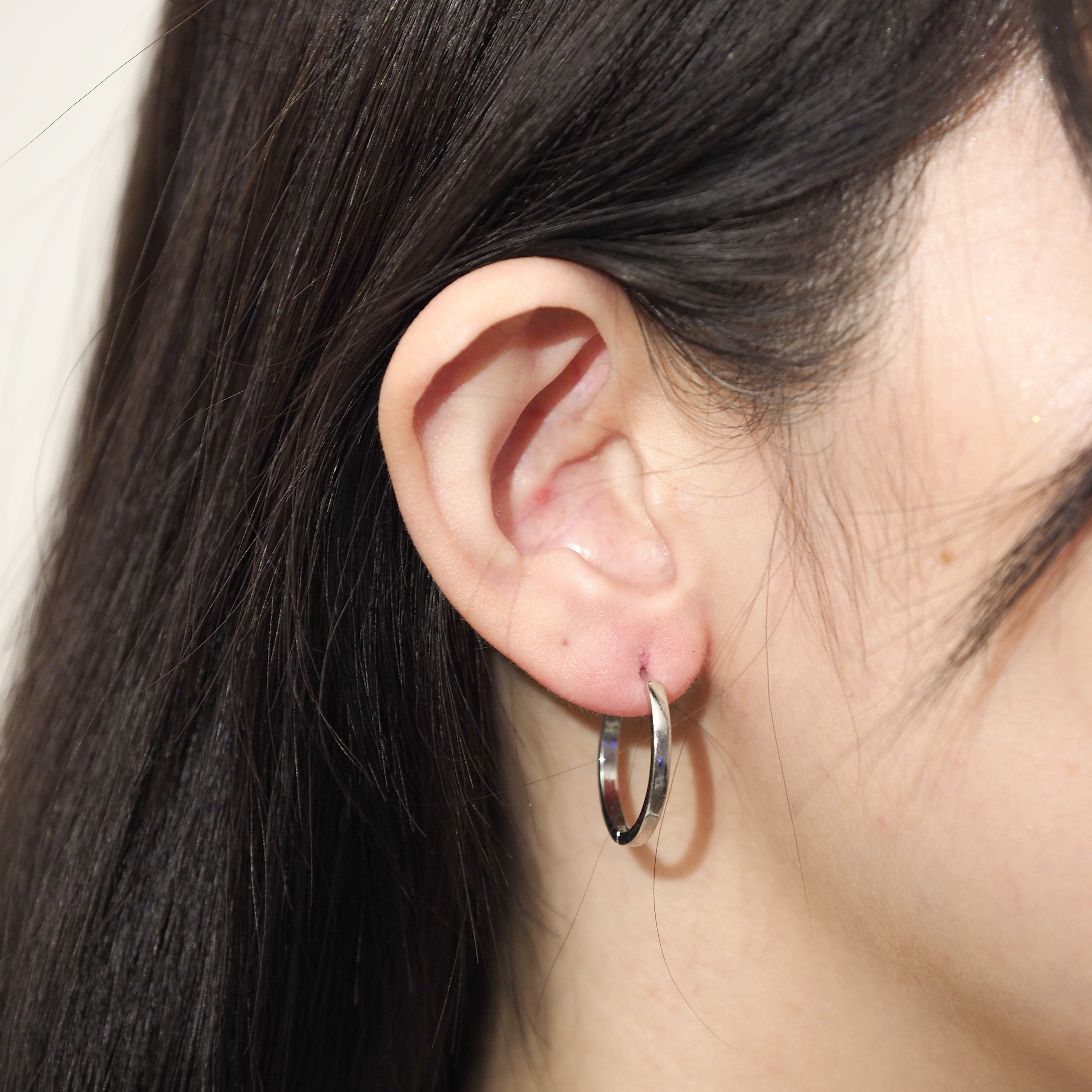 【AOI】妳說簡單嗎-S925純銀環形耳環