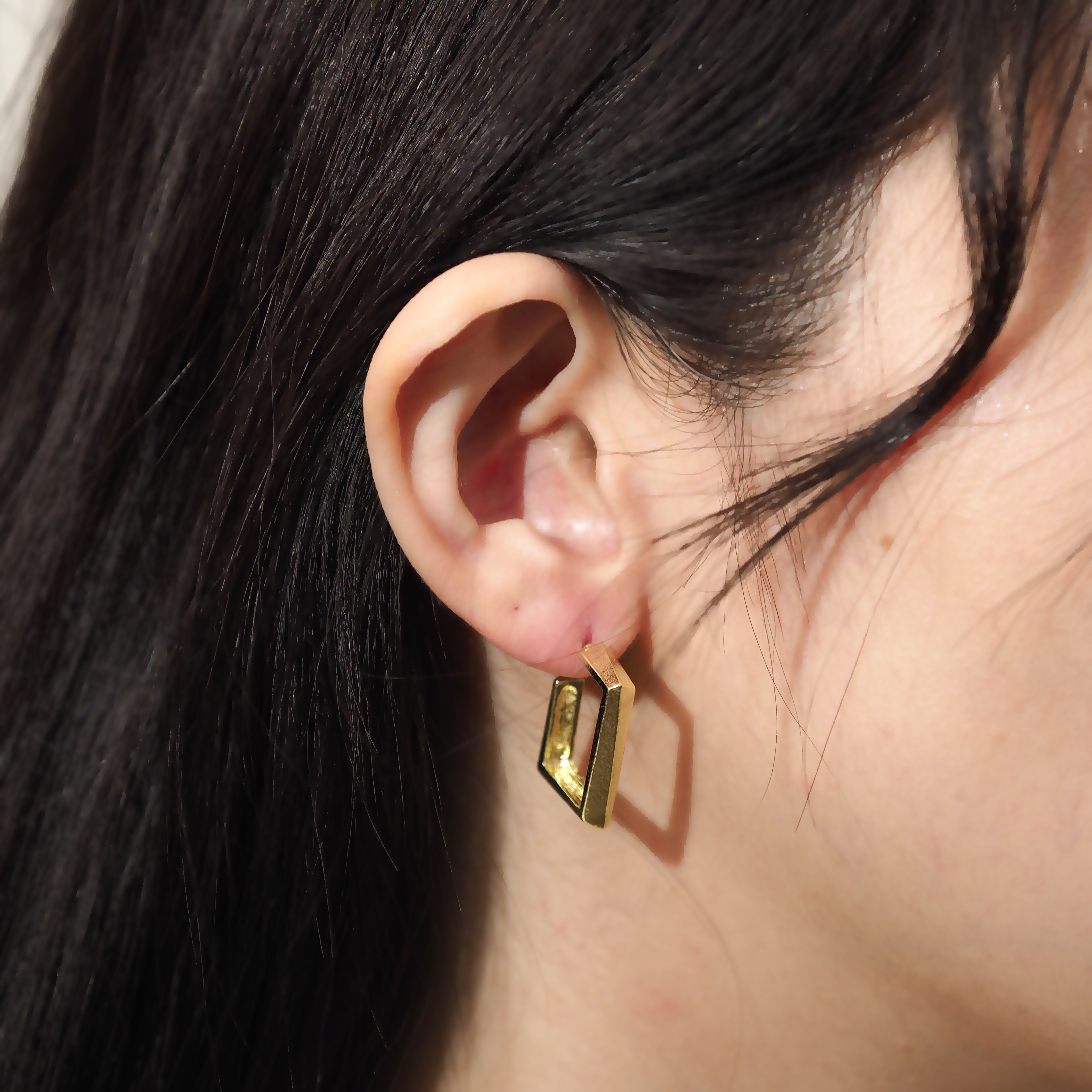 【AOI】操場散步一圈-S925純銀耳環