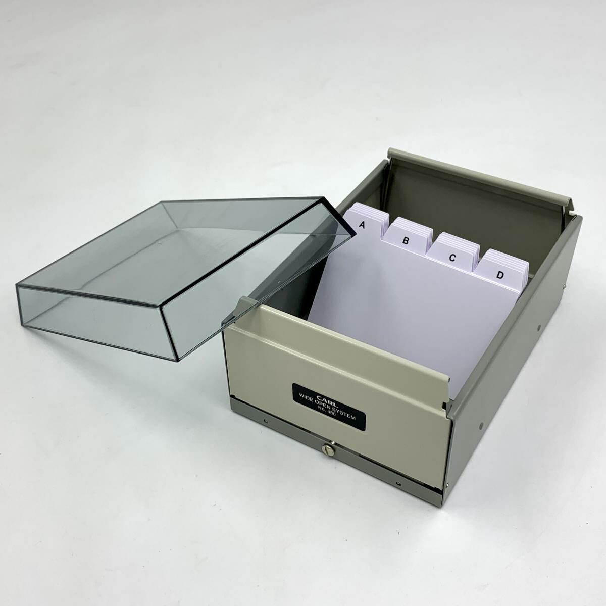 CARL - 日本 CARL 咭片儲存名片收納盒 (400張卡) #480《香港行貨》-1 個