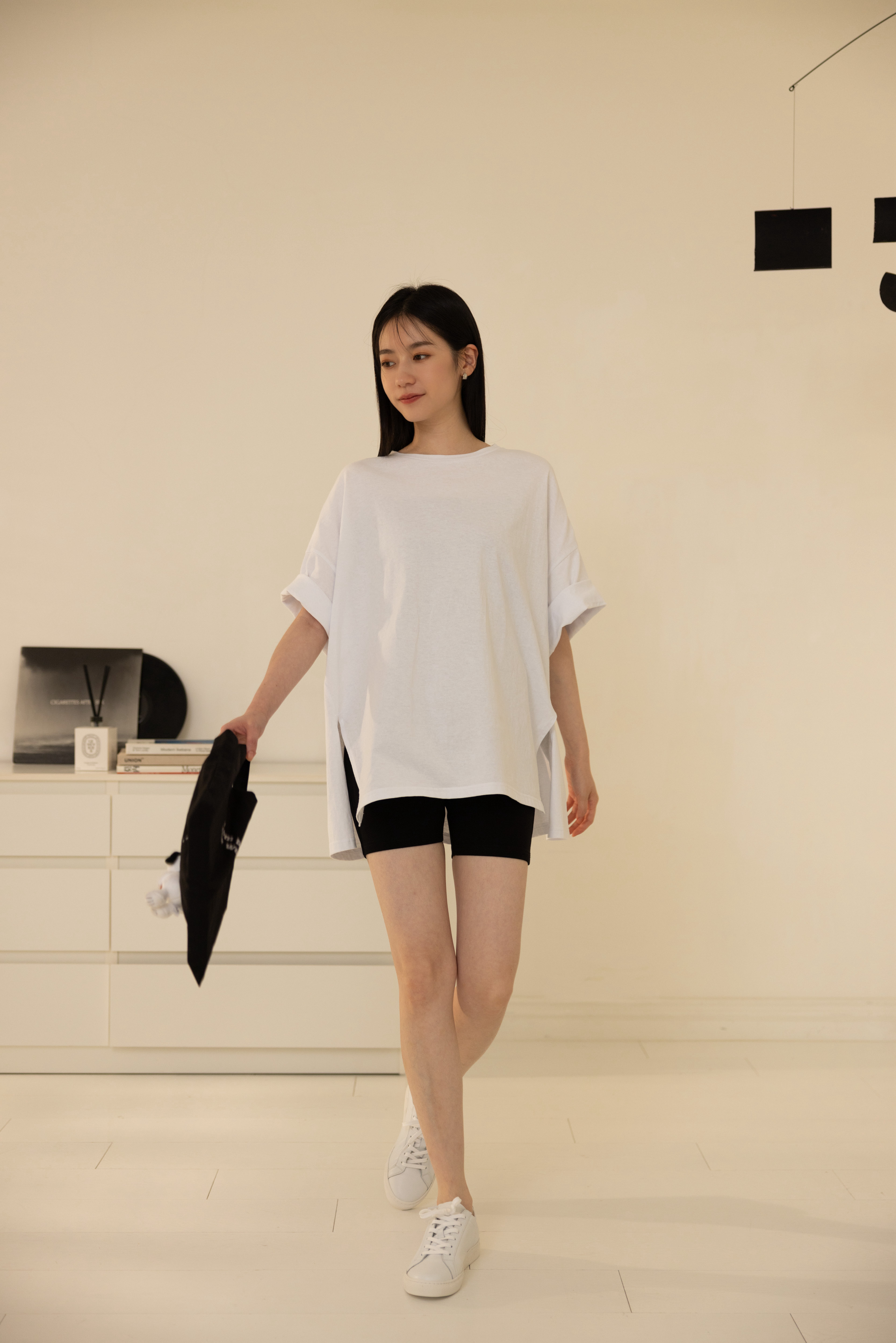 【FERFER聯名】彈力顯瘦口袋單車褲