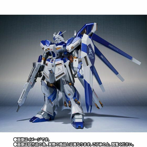 Bandai Metal Robot魂魂商店限定可動模型- ＜SIDE MS＞ Hi-ν 高達~Amuro's Special Color~