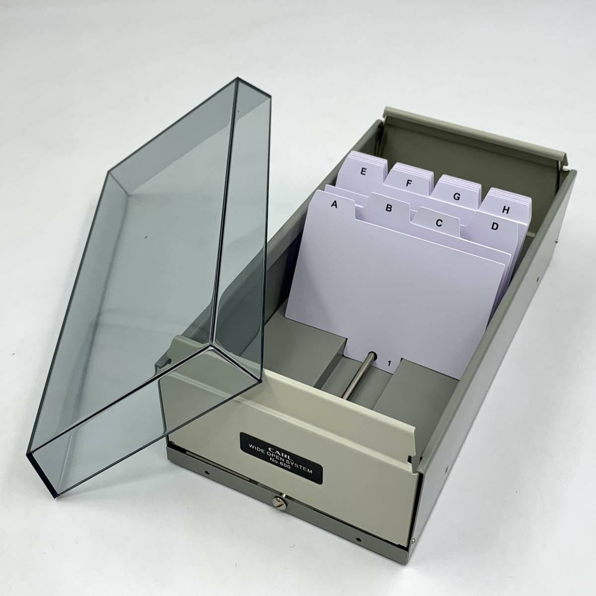 CARL - 日本 CARL 咭片儲存名片收納盒 (600張卡) #600《香港行貨》-1 個