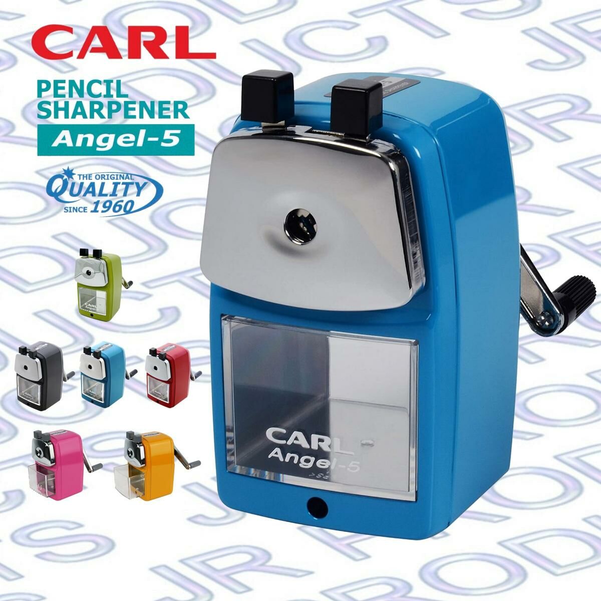CARL - 日本 CARL Angel-5 手動鉛筆刨機 - 附金屬桌面安裝《香港行貨》- 1 個