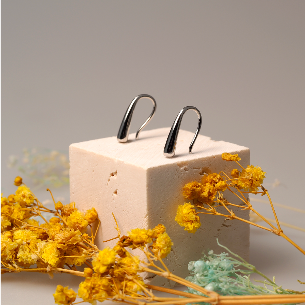 【AOI】來點冰滴咖啡-925純銀耳環