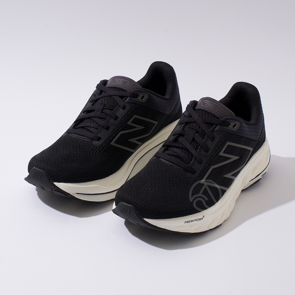 New Balance Fresh Foam X 860 V14 D 女鞋 黑色 寬楦 緩衝 慢跑鞋 W860A14