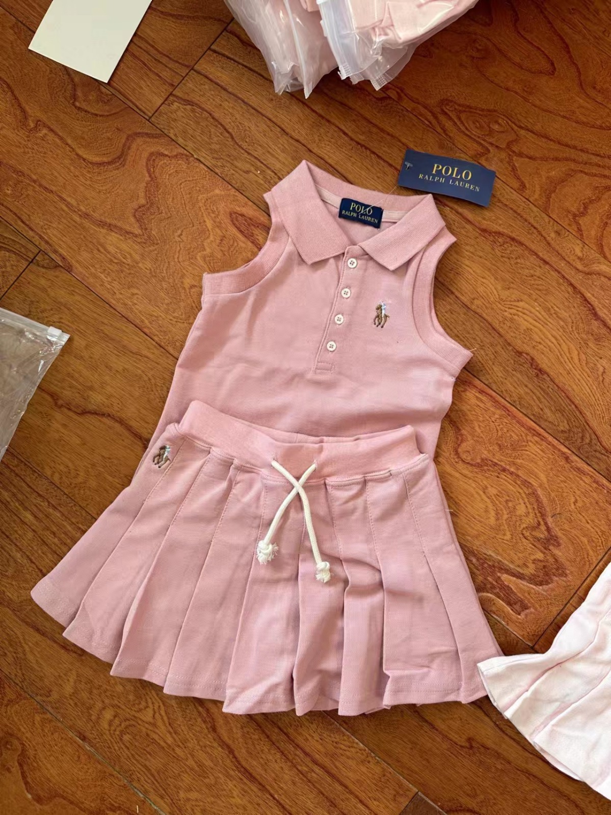 廠單 Polo 2024新系列背心針織裙褲套裝