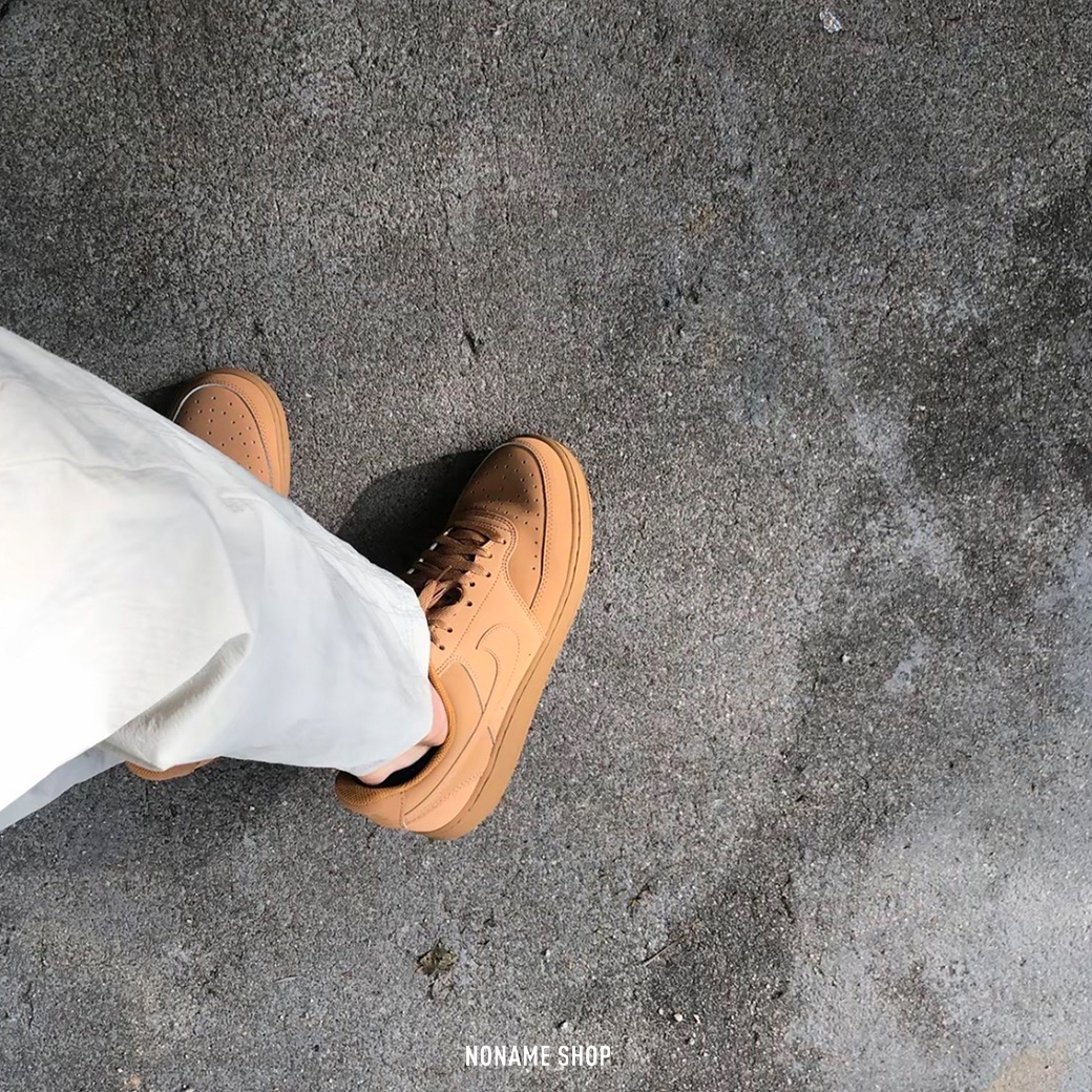 NIKE COURT VISION LOW 小麥色 (男款)