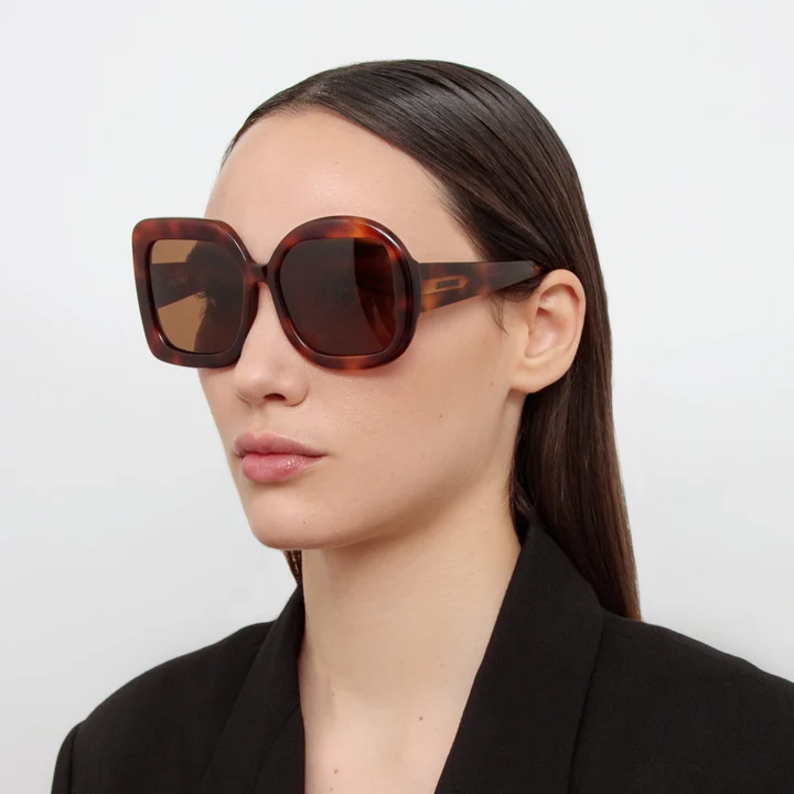 【JACQUEMUS】 ROND CARRE 2 玳瑁