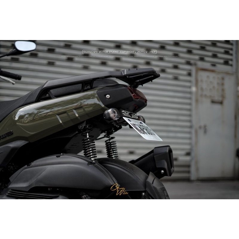 【SKUNY】短牌架 翹牌架 牌架鋁合金牌架 粉體烤漆 直上 免修改 水冷BWS/BWS/大B