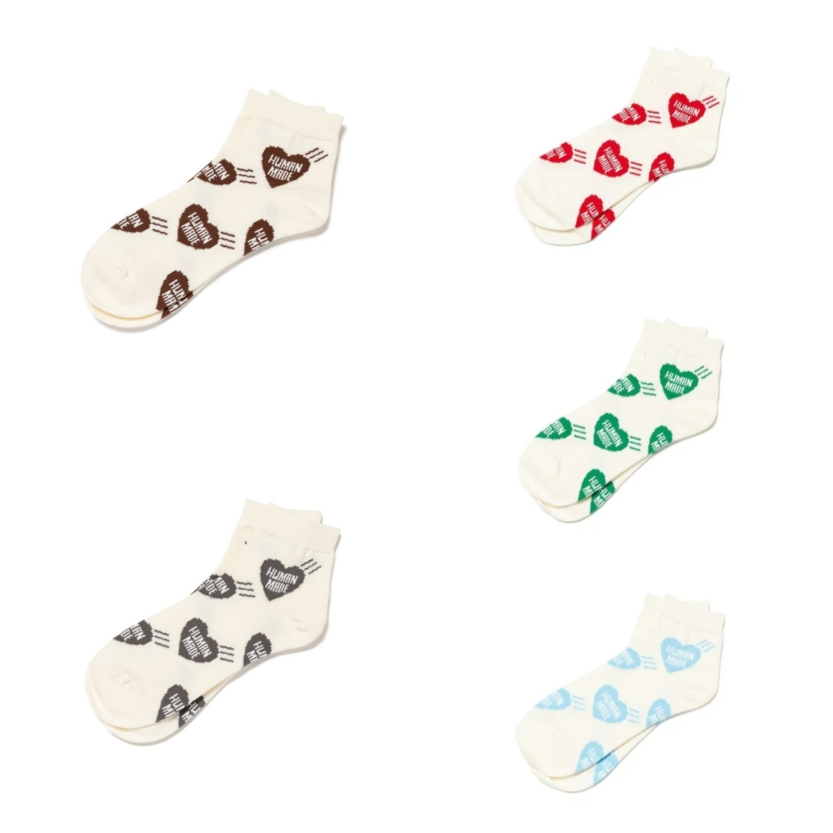 現貨┃HUMAN MADE HEART SHORT SOCKS 愛心 襪子 短襪