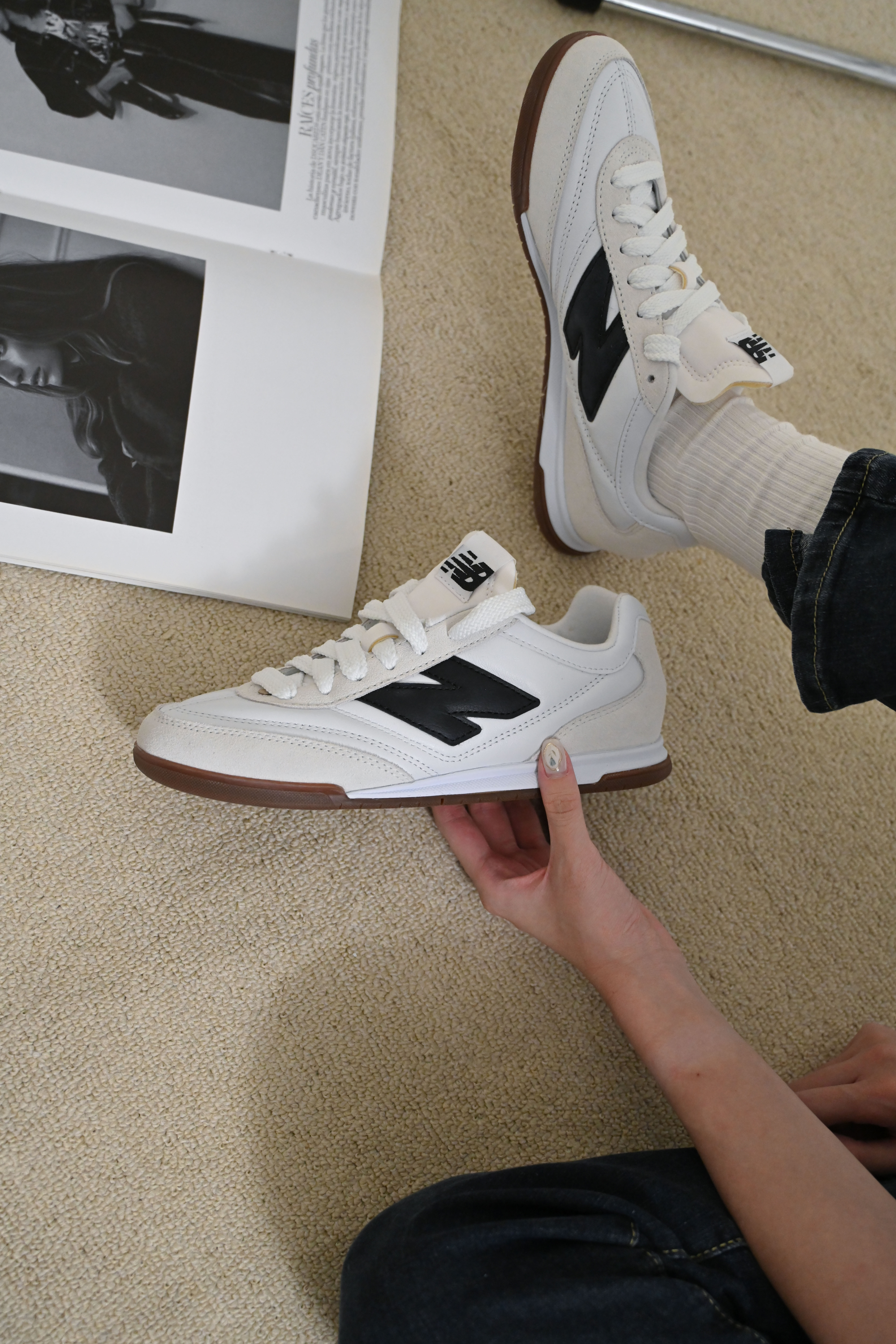 【現貨】NEW BALANCE NB RC42 復古奶白 URC42LA