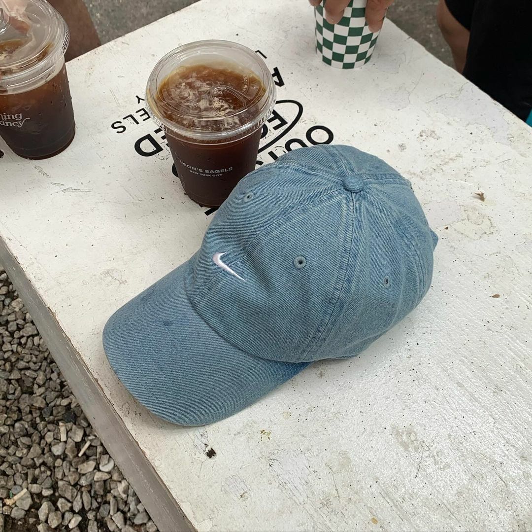 Nike Club Unstructured Denim Cap 丹寧藍 牛仔 軟帽 老帽 帽子 HF0383-429