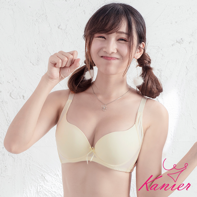 【Kanier卡妮兒內衣】涼涼過夏無痕軟鋼圈內衣【5011 香檳黃 -B / C / D罩杯】