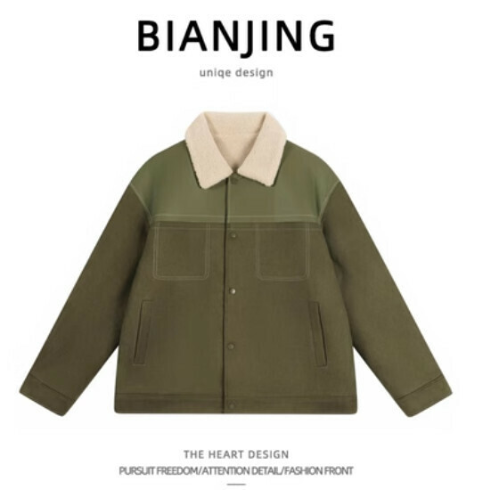 New style jacket [green] (size: S-2XL) (please contact customer service to confirm the delivery size after placing the order)