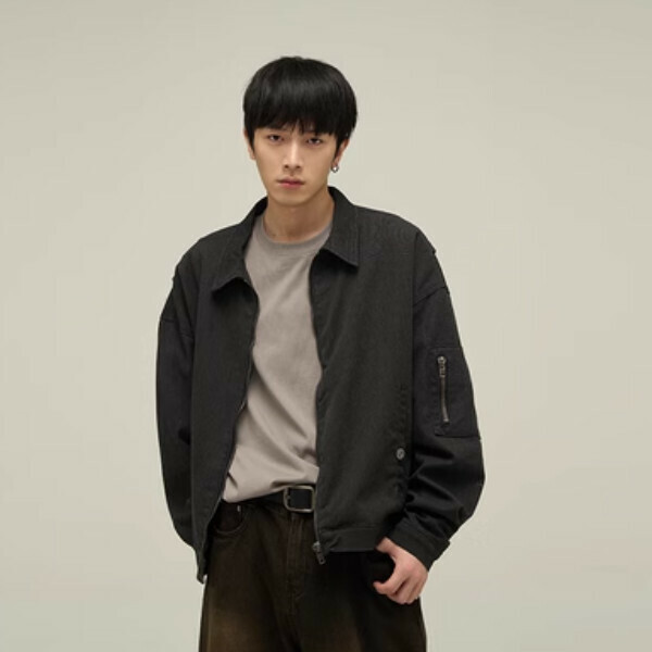 New cleanfit jacket [Black size M-2XL, confirm delivery size with customer service after placing order]