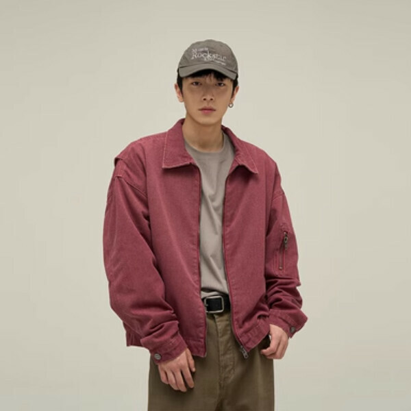 New cleanfit jacket [red size M-2XL, confirm delivery size with customer service after placing order]