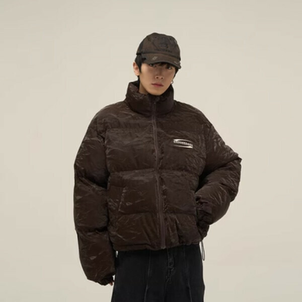 New thickened cotton clothing [Dark brown sizes S-L, please confirm the delivery size with customer service after placing the order]