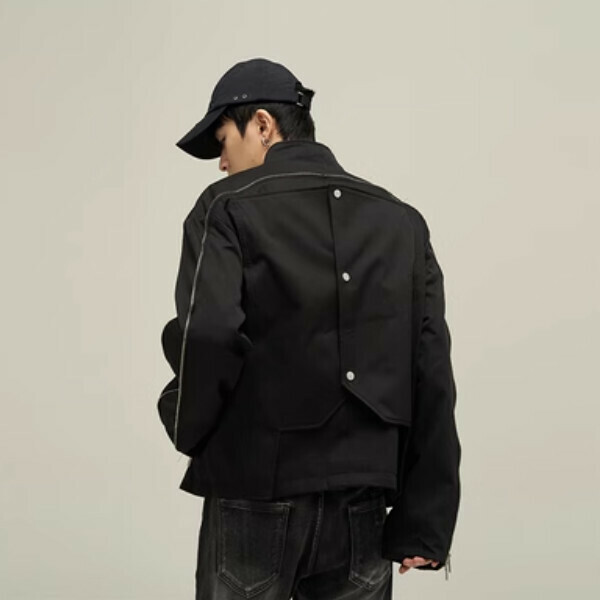 New niche high-end jacket [Black M-XL sizes, confirm delivery size with customer service after placing order]