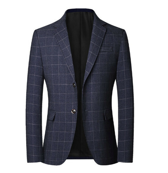 Hot selling business casual suit tops and jackets [M-4XL] [XZ1715 black] (contact customer service after placing the order to confirm the delivery size)