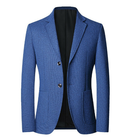 Hot selling business casual suit tops and jackets [M-4XL] [XZ1749 sapphire blue] (contact customer service after placing the order to confirm the delivery size)