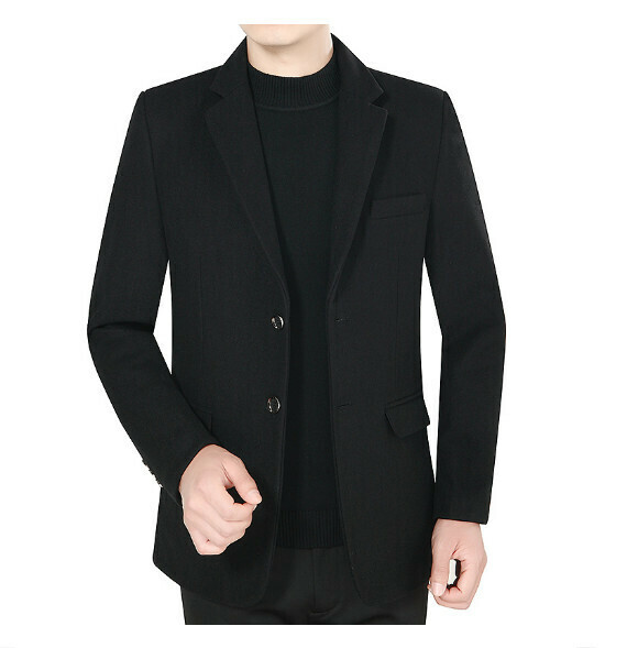 Hot selling business casual suit tops and jackets [M-3XL] [Black] (contact customer service after placing the order to confirm the delivery size)