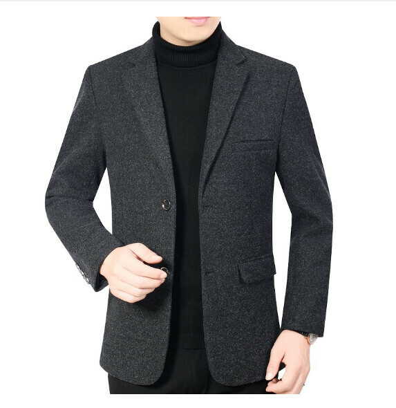 Hot selling business casual suit tops and jackets [M-3XL] [grey] (contact customer service after placing the order to confirm the delivery size)