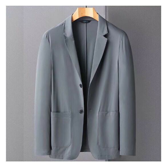 熱賣商務休閒西服上衣外套【M-4XL】【8888深灰】 (下單後聯絡客服確認發貨尺碼) 