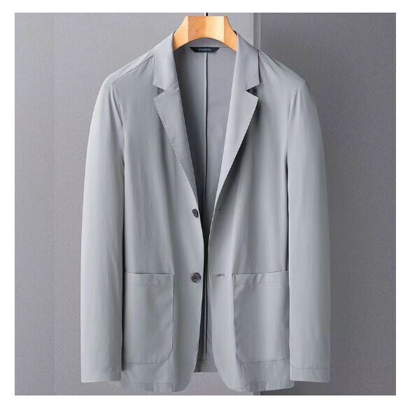 熱賣商務休閒西服上衣外套【M-4XL】【8888中灰】 (下單後聯絡客服確認發貨尺碼) 