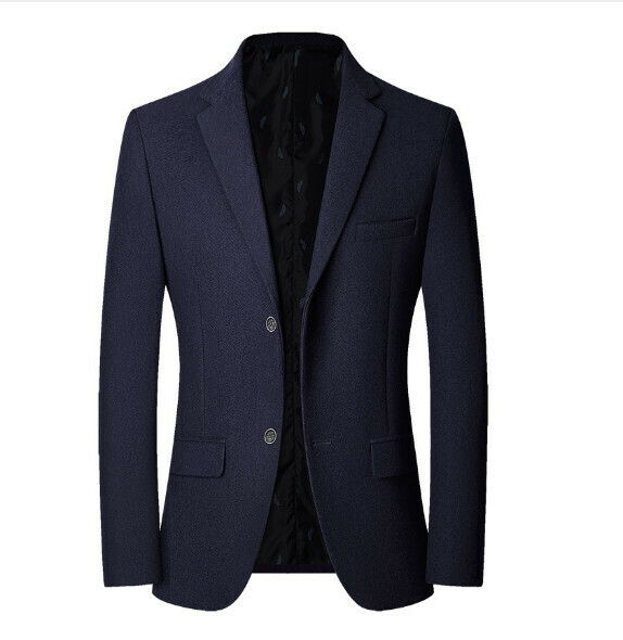 Hot selling business casual suit tops and jackets [M-3XL] [XZ1713 Navy Blue] (contact customer service after placing the order to confirm the delivery size)