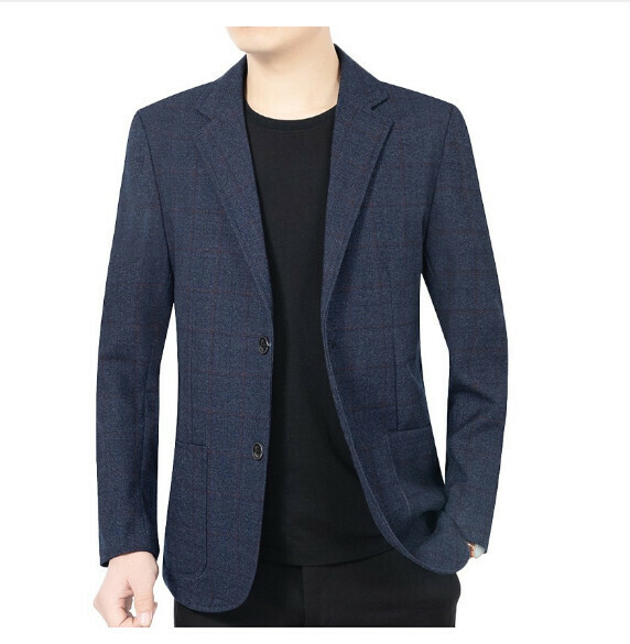 熱賣商務休閒西服上衣外套【M-3XL】【1737藍色】 (下單後聯絡客服確認發貨尺碼) 