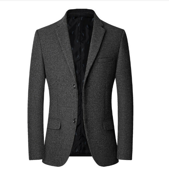 Hot selling business casual suit tops and jackets [M-3XL] [XZ1713 gray] (contact customer service after placing the order to confirm the delivery size)