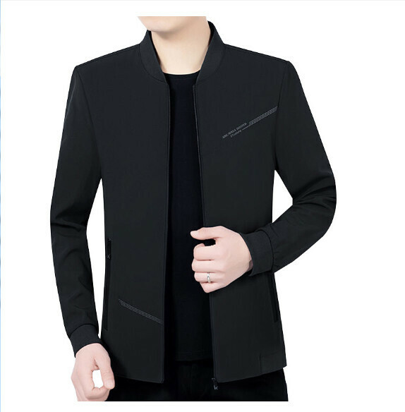 熱賣休閒夾克上衣外套【M-3XL】【62192黑色】 (下單後聯絡客服確認發貨尺碼) 