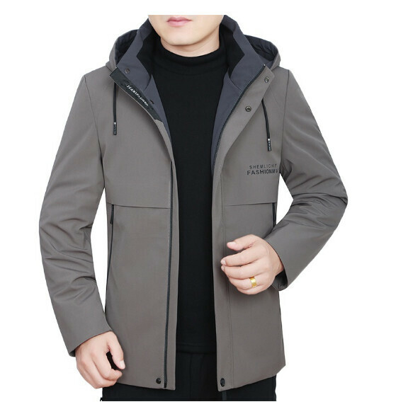 熱賣休閒夾克上衣外套【M-4XL】【6078卡其-薄款】 (下單後聯絡客服確認發貨尺碼) 