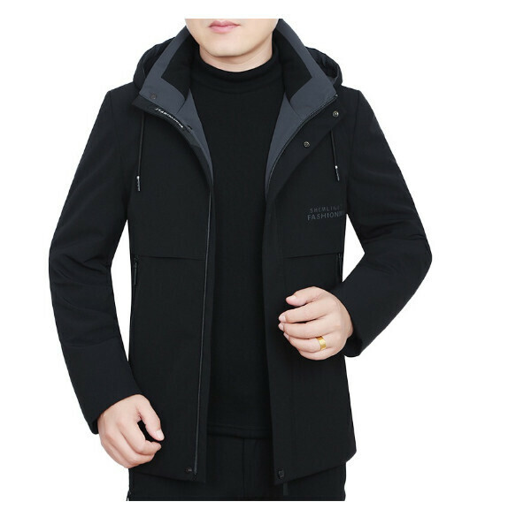 熱賣休閒夾克上衣外套【M-4XL】【6078黑色-薄款】 (下單後聯絡客服確認發貨尺碼) 