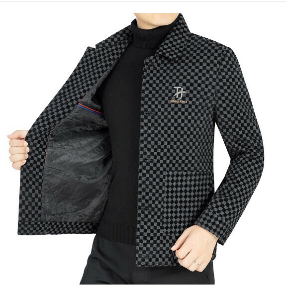 熱賣休閒夾克上衣外套【M-4XL】【28261灰色】 (下單後聯絡客服確認發貨尺碼) 