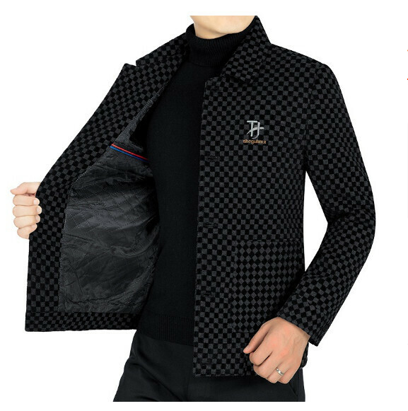 熱賣休閒夾克上衣外套【M-4XL】【28261黑色】 (下單後聯絡客服確認發貨尺碼) 